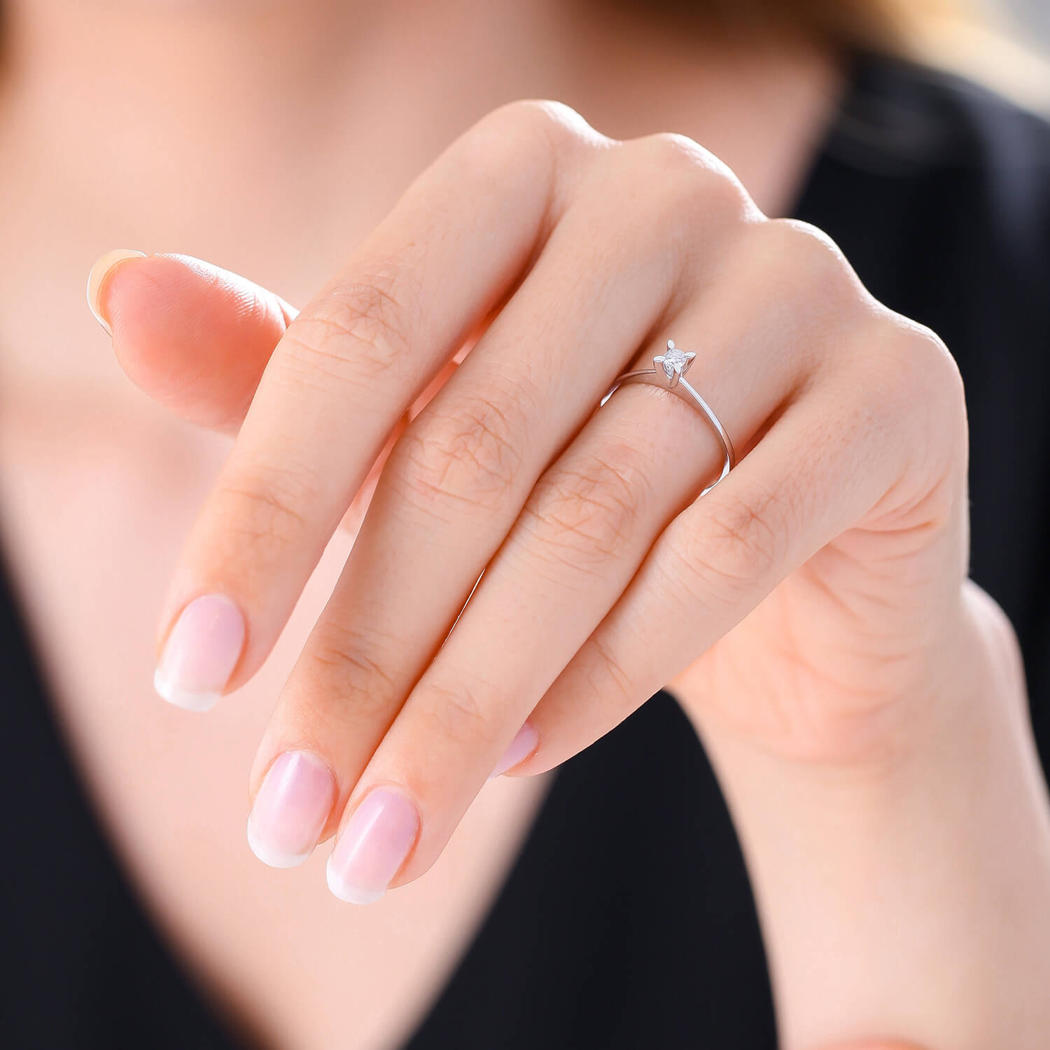 Pırlanta Tektaş Yüzük