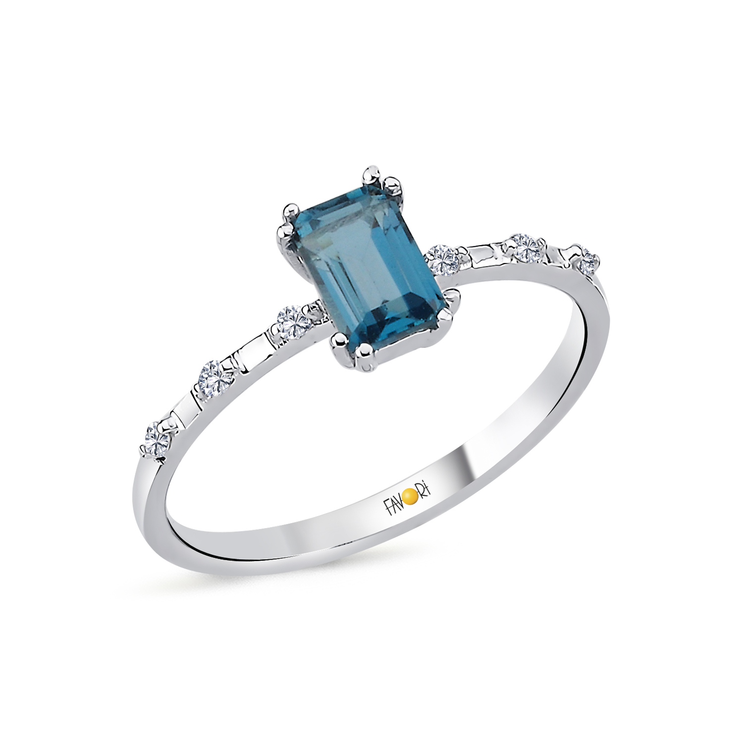 PIRLANTA LONDON TOPAZ YÜZÜK