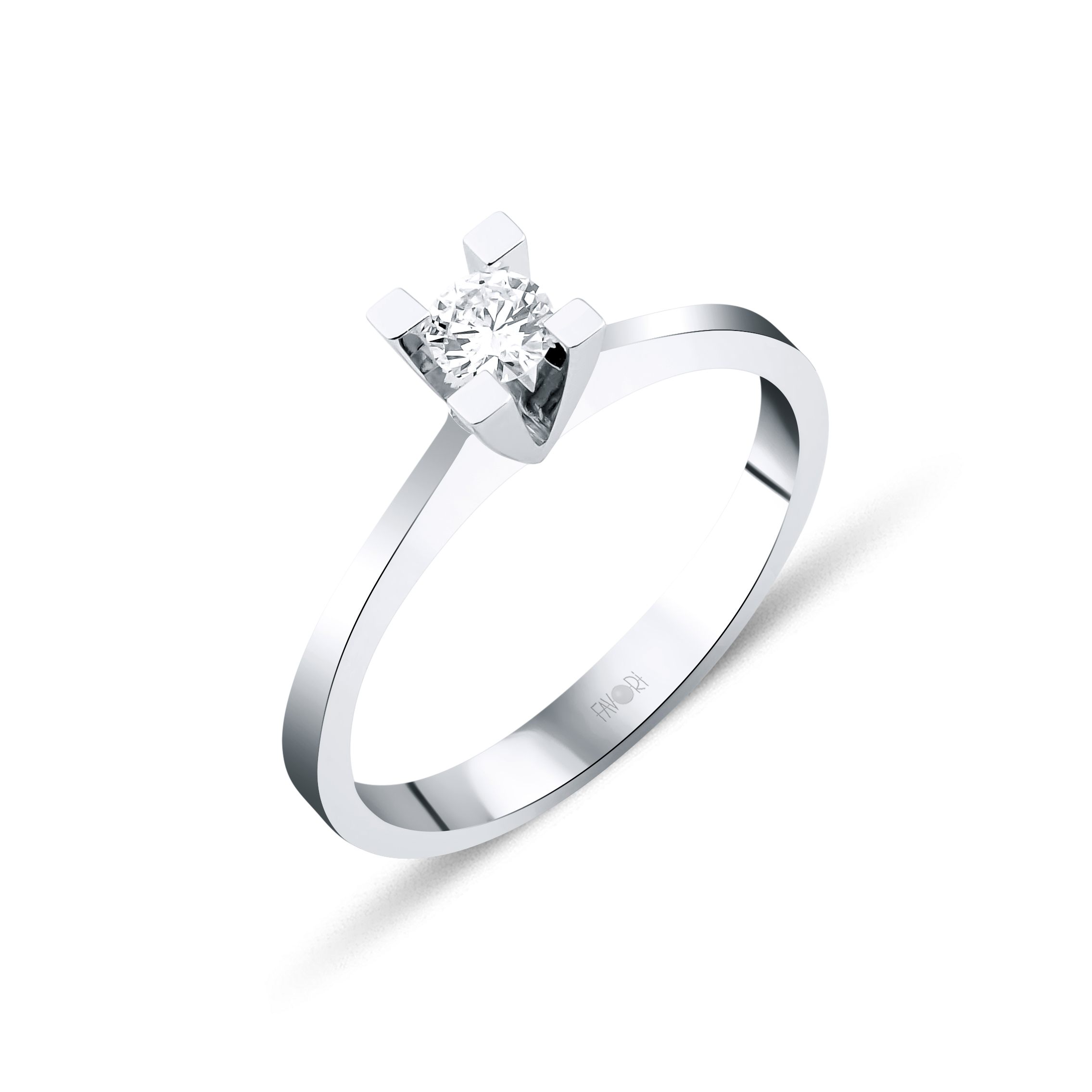 PIRLANTA TEKTAŞ YÜZÜK 0.23 CT