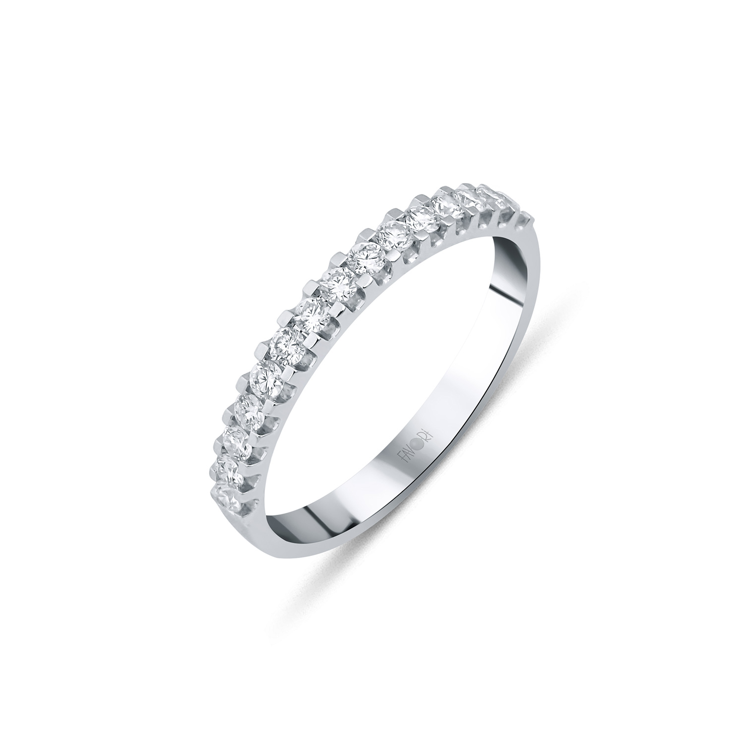 PIRLANTA YARIMTUR YÜZÜK 0.20 CT