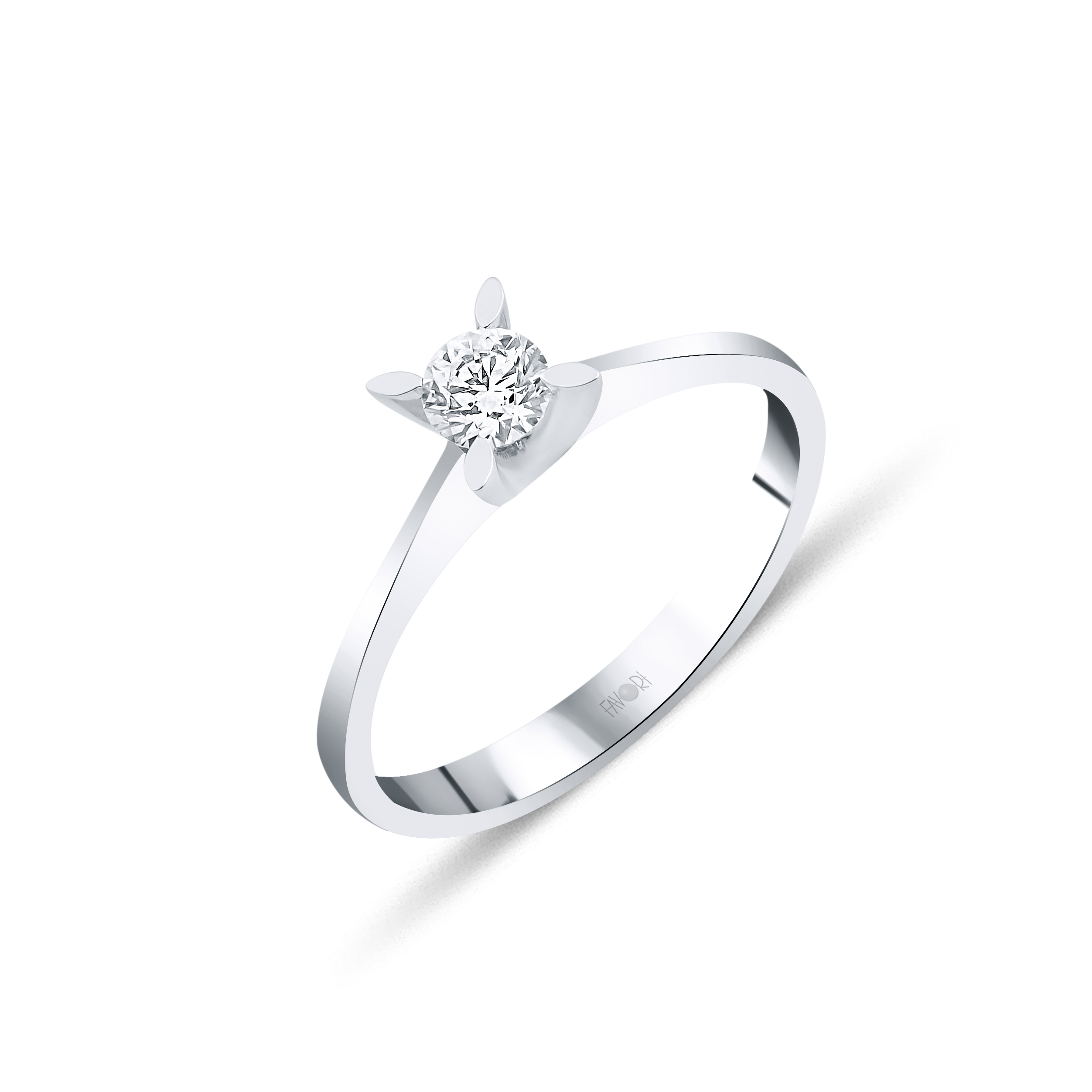 PIRLANTA TEKTAŞ YÜZÜK 0.25 CT